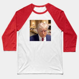 Trump Mugshot / Big Macs Baseball T-Shirt